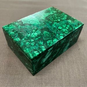 Malachite Jewelry Box